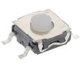 IP67 Button Tactile Switch, SPST 50 mA 0.9mm Surface Mount